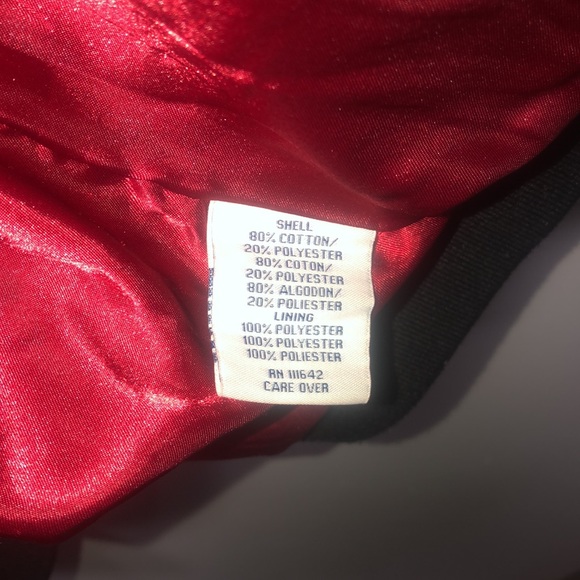 Used Men’s Coogi XL Jacket. Black, Gray & Red with Red Lining - Picture 7 of 10